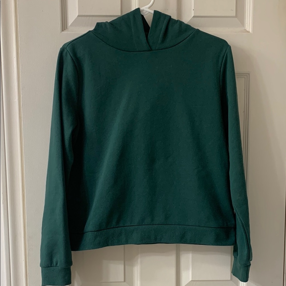 🌷3 for $25🌷Unbranded, US S, Green Long Sleeve Hooded Sweatshirt